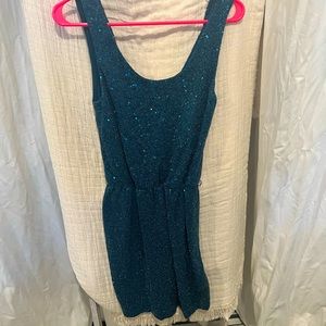 Express mini sequin dress